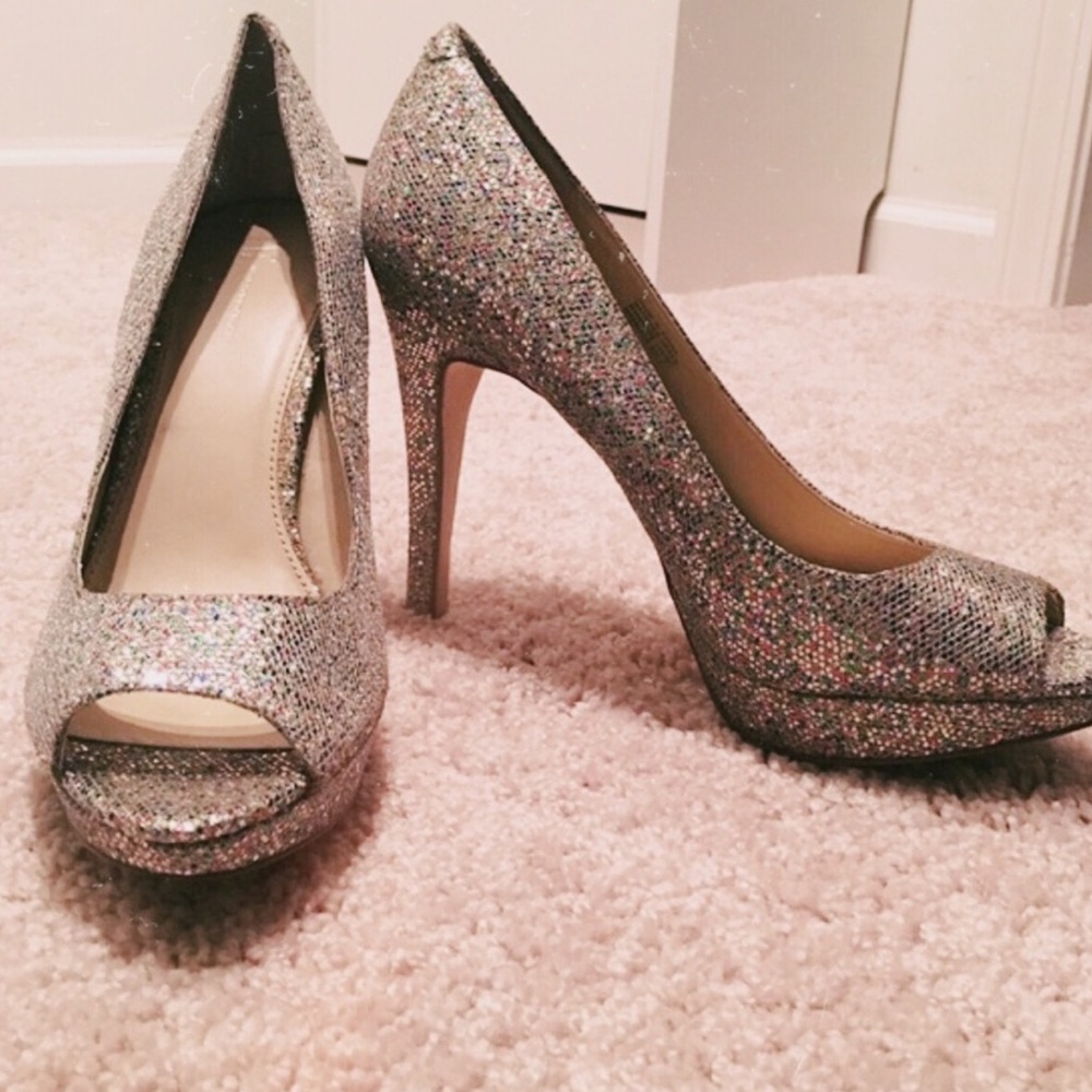 INC Sparkly Pumps